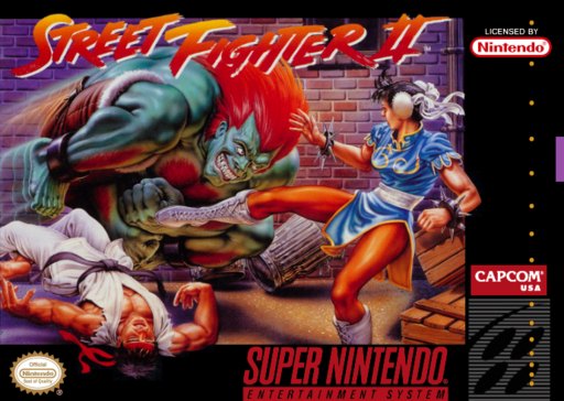 Street Fighter II box art