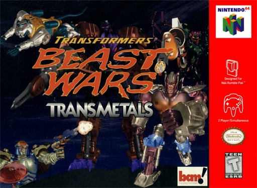 Transformers: Beast Wars Transmetals box art