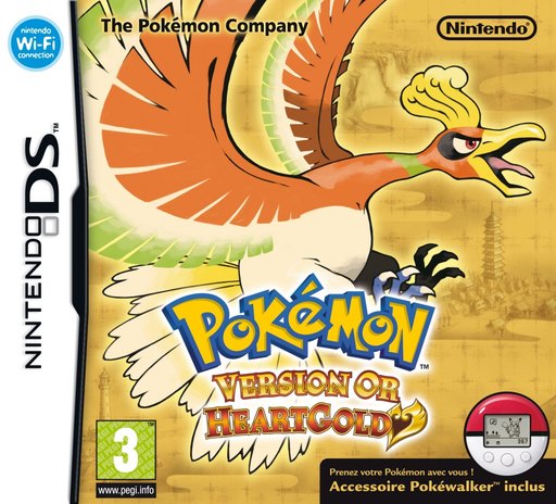 Pokemon: Version Or HeartGold box art