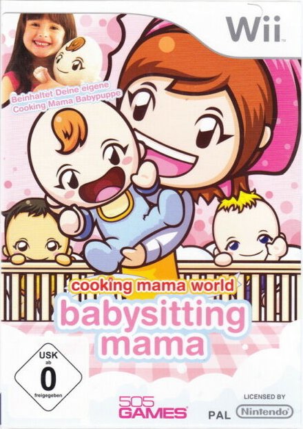 Cooking Mama World: Babysitting Mama box art