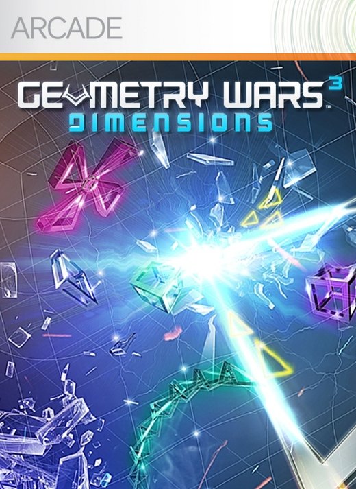 Geometry Wars 3: Dimensions box art