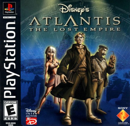 Disney's Atlantis: The Lost Empire box art