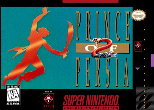 Prince of Persia 2 box art