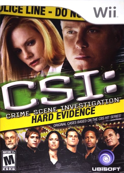CSI: Crime Scene Investigation: Hard Evidence box art