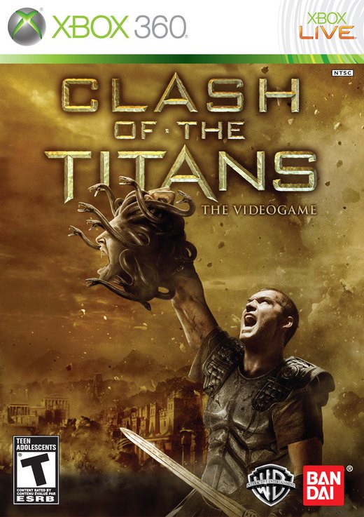 Clash of the Titans: The Videogame box art