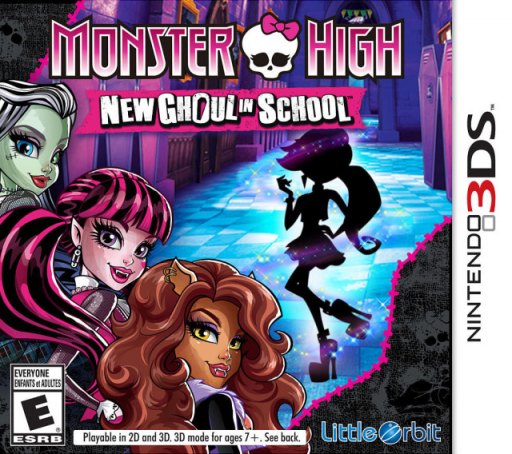 Monster High: New Ghoul in School box art