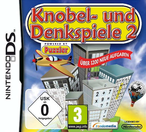 Knobel- und Denkspiele 2 box art