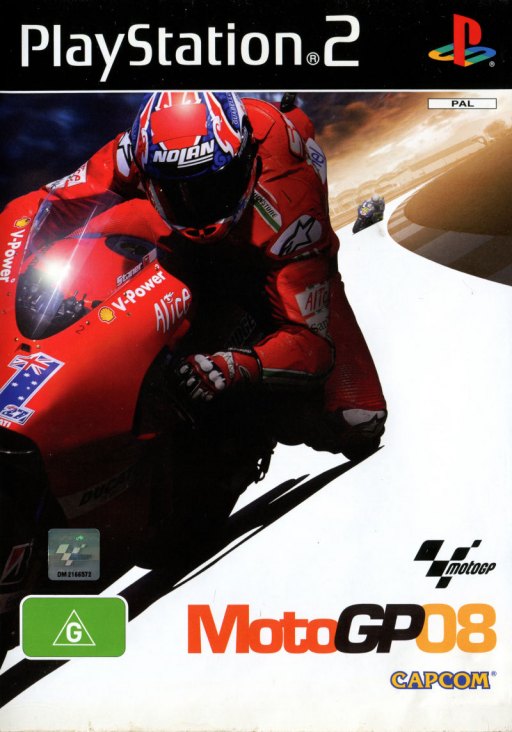 MotoGP 08 box art