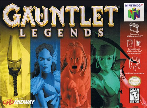 Gauntlet Legends box art