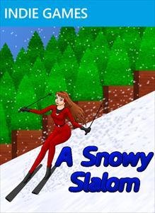 A Snowy Slalom box art