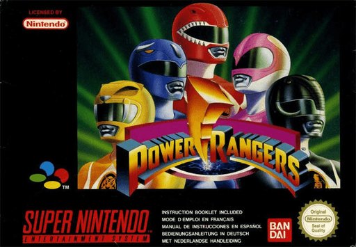 Power Rangers box art