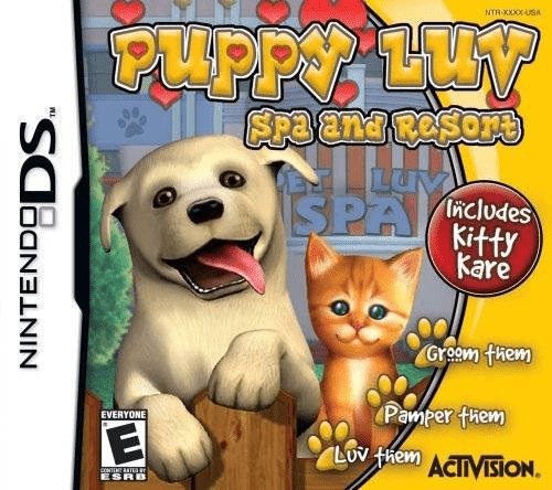 Puppy Luv: Spa and Resort box art