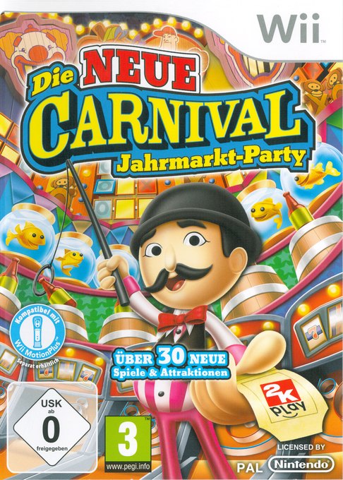 New Carnival Funfair Games box art