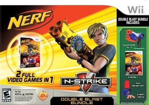 NERF N-Strike Double Blast Bundle box art