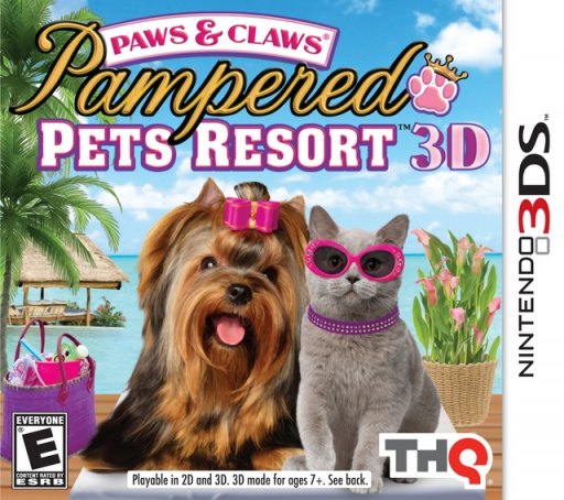 Paws _ Claws: Pampered Pets Resort 3D box art