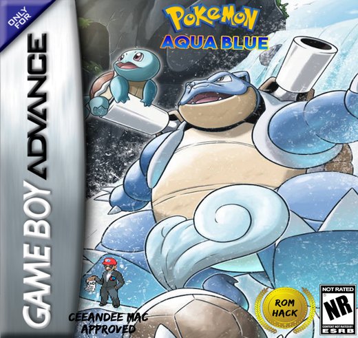 Pokémon Aqua Blue box art