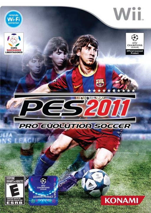 PES 2011: Pro Evolution Soccer box art