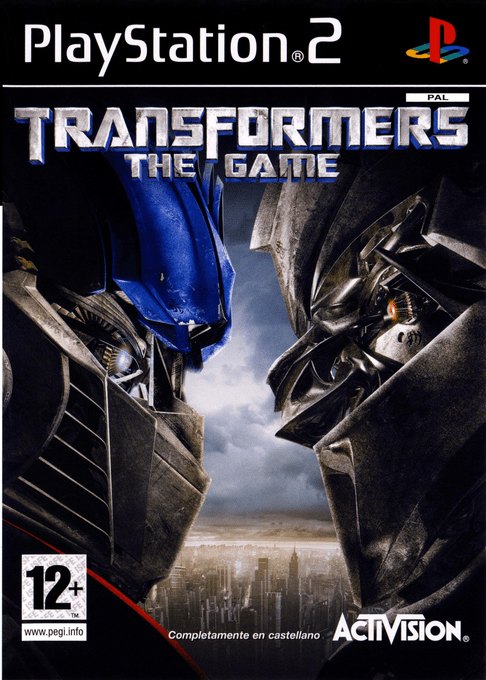 Transformers: The Game box art