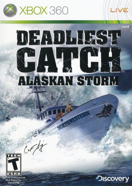 Deadliest Catch: Alaskan Storm box art
