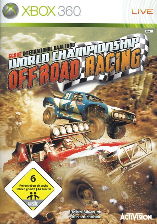 SCORE International Baja 1000 box art