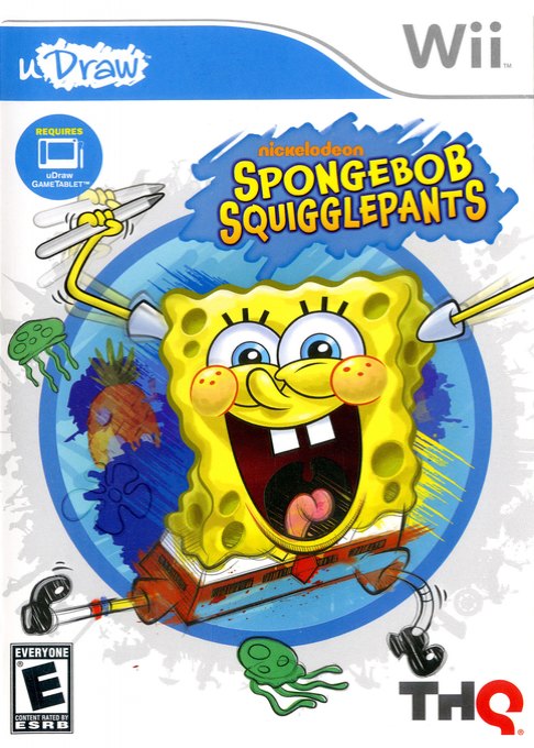 Nickelodeon SpongeBob SquarePants SquigglePants box art