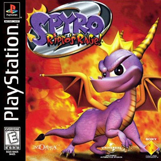 Spyro 2: Ripto's Rage! box art