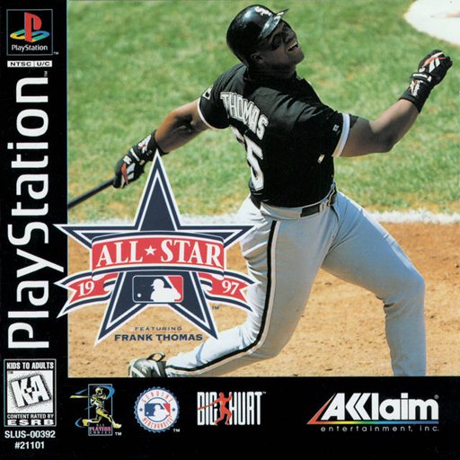 All-Star Baseball 97 featuring Frank Thomas box art