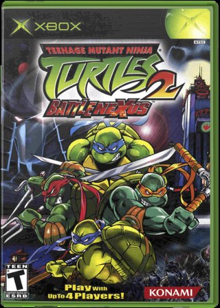 Teenage Mutant Ninja Turtles 2: Battle Nexus box art