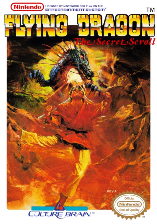 Flying Dragon: The Secret Scroll box art