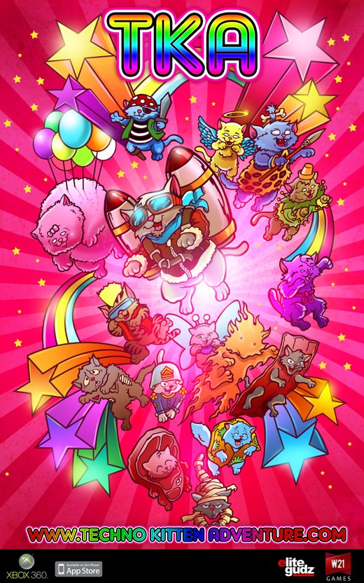 Techno Kitten Adventure box art