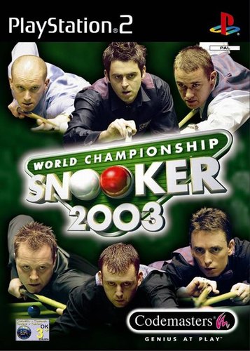 World Championship Snooker 2003 box art
