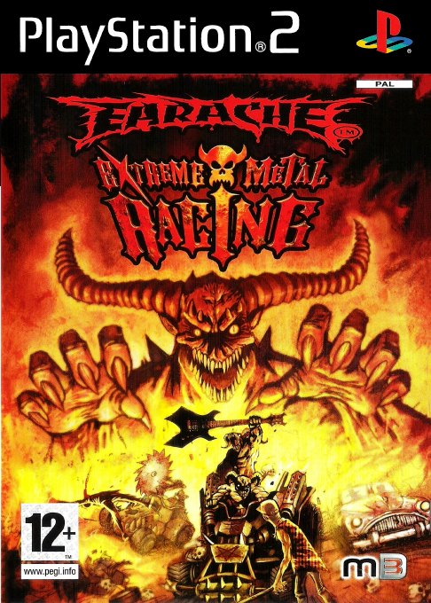 Earache: Extreme Metal Racing box art