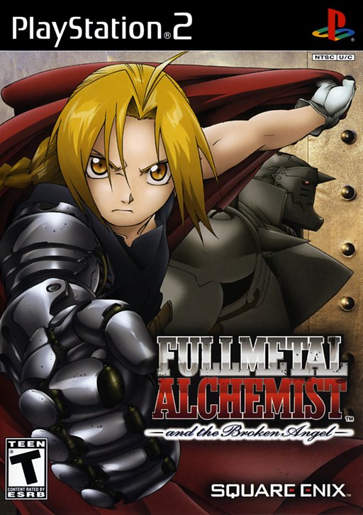 Fullmetal Alchemist and the Broken Angel box art