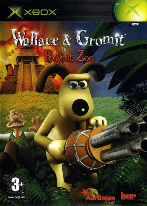 Wallace & Gromit in Project Zoo box art