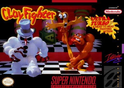Clay Fighter box art