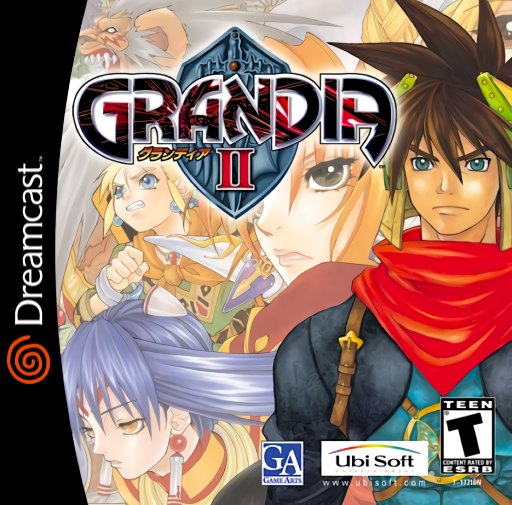 Grandia II box art