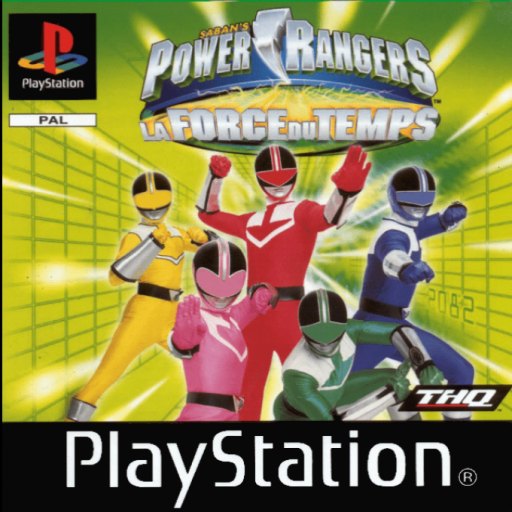 Power Rangers: La Force du Temps box art