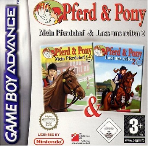 Pferd & Pony: Mein Pferdehof & Lass Uns Reiten 2 box art