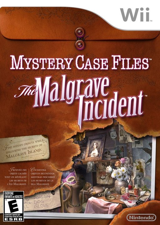 Mystery Case Files_ The Malgrave Incident box art