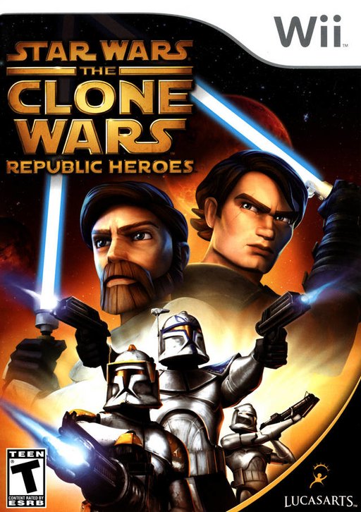 Star Wars The Clone Wars_ Republic Heroes box art