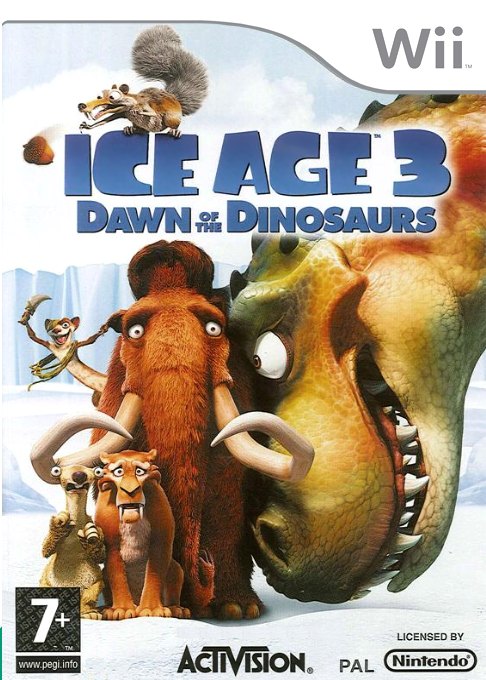 Ice Age 3: Dawn of the Dinosaurs box art