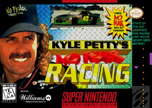 Kyle Petty's No Fear Racing box art