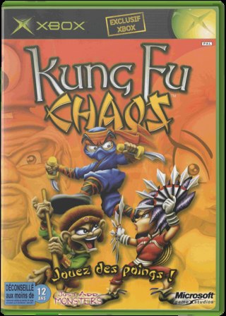 Kung Fu Chaos box art
