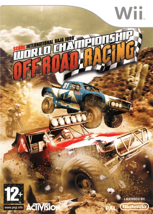 Score International Baja 1000: World Championship Off Road Racing box art