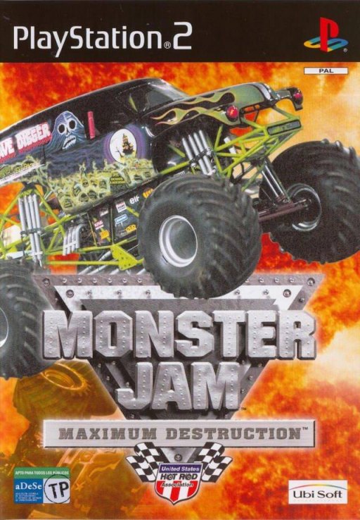 Monster Jam: Maximum Destruction box art