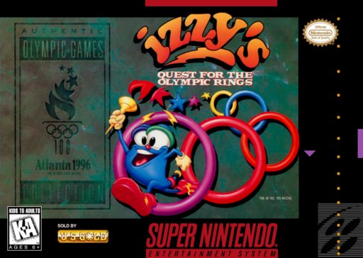 Izzy's Quest for the Olympic Rings box art