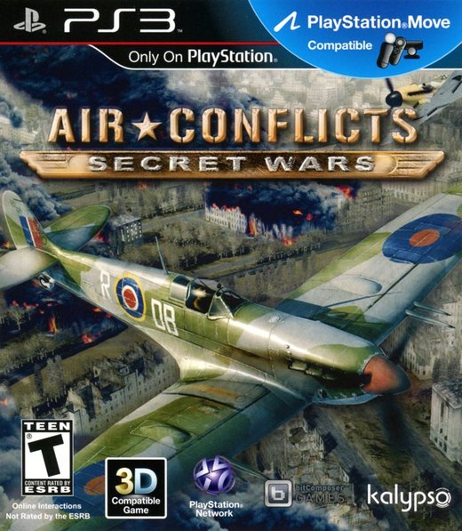Air Conflicts: Secret Wars box art