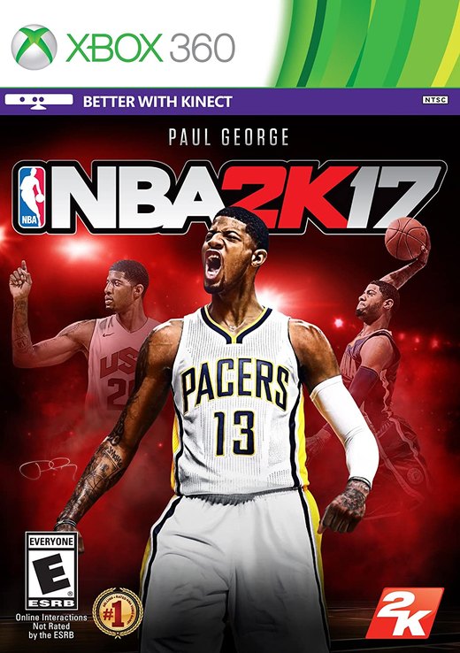 NBA 2K17 box art