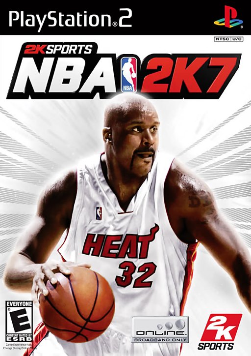NBA 2K7 box art