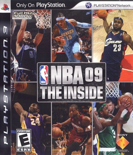 NBA 09: The Inside box art
